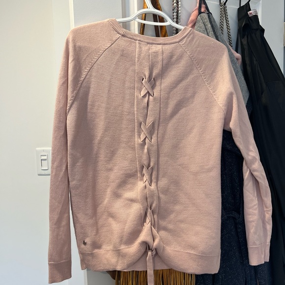 Lululemon rose, soft knit sweater - Picture 3 of 4